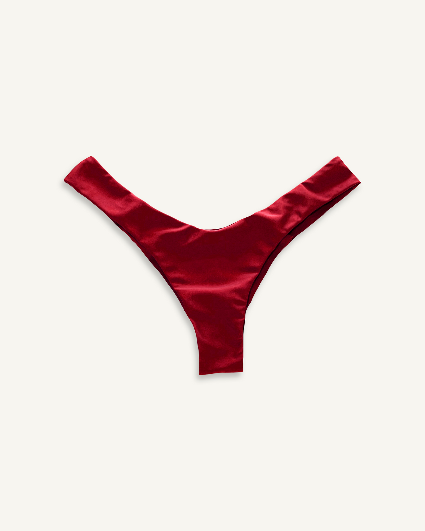 Calcinha Biquíni Asa Delta Vermelho Divina Fio Duplo
