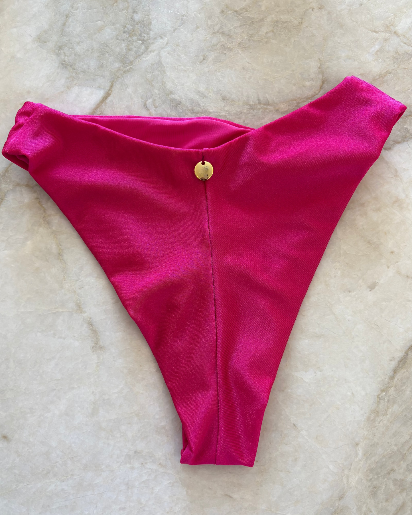 Calcinha Biquini Hot Pant Cavada Rosa