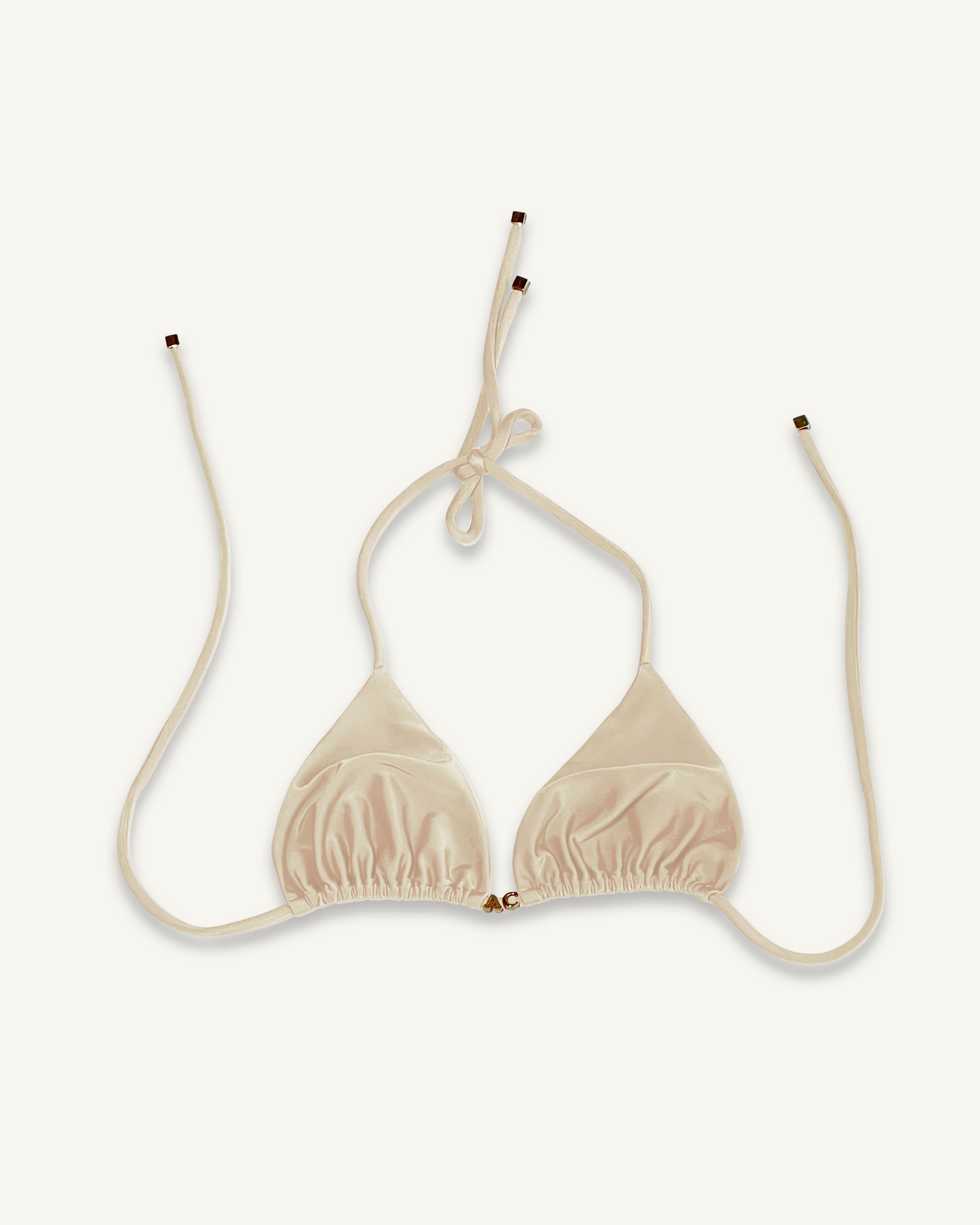 Top Biquini Cortininha Off White (Mix de Banhos/Personalizado/Básico)