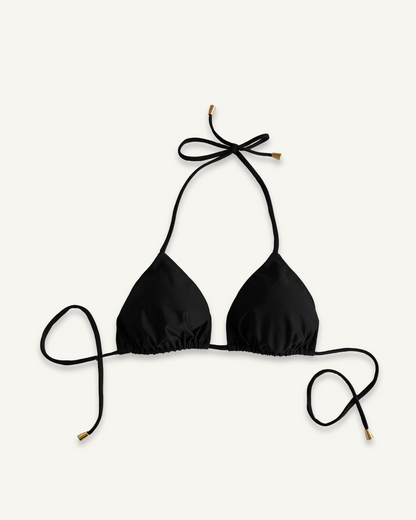 Top Biquini Cortininha Preto (Mix de Banhos/Personalizado/Básico)